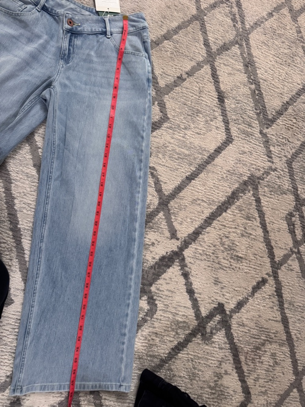 HALARA Pale Blue Wide Leg High-Rise Jeans - Picture 11 of 12